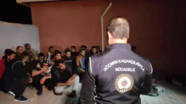 Edirne'de bir evde 29 düzensiz göçmen yakalandı
