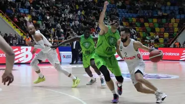 Basketbol Süper Ligi: Konyaspor: 80 Tofaş: 66
