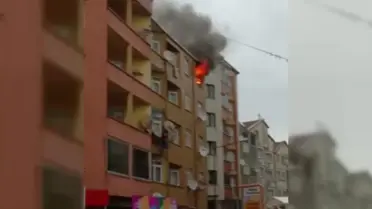 Sinop haberi... Sinop'ta apartman dairesinde yangın: Mahsur kalan vatandaşlar tahliye edildi