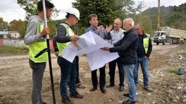 Sinop haberleri... Türkeli'de yeni köprünün yapımına başlandı