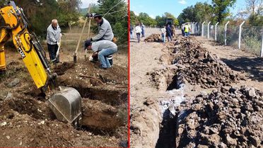 Yüzlerce mezar açılıp kemikler tek tek taşındı! Köylüler yakınlarına son kez dua etti