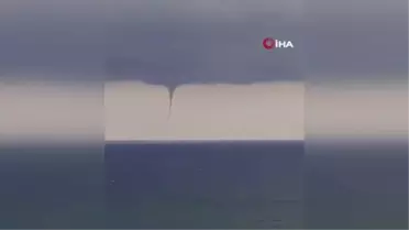 Son dakika haber: Karadeniz'de aynı anda 3 hortum oluştu: O anlar kamerada