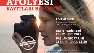 Eskişehir yerel haberi: Odunpazarı Belediyesi'nin Fotoğrafçılık Eğitimi İçin Kayıtlar Sürüyor