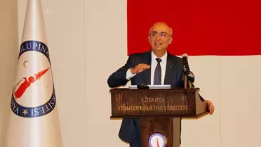 TDK Başkanı Prof. Dr. Gülsevin, 'Dünya Dili Türkçe' konferansında konuştu