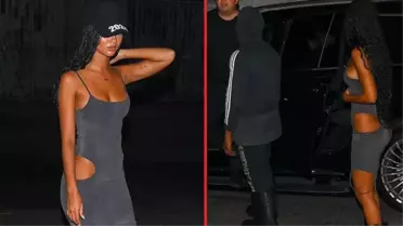 Ünlü rapçi Kanye West, 21 yaşındaki güzelle görüntülendi