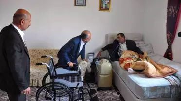 Muş yerel haberi... TümBulSevDer Bulanık'ta 54 tekerlekli sandalye dağıttı