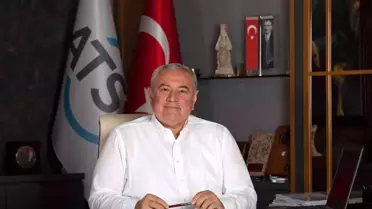 ATSO Başkanı Davut Çetin'den odadaki seçim sürecine ilişkin açıklama Açıklaması