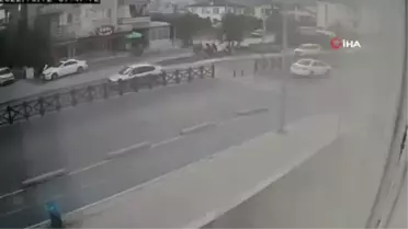 Muğla yerel haberleri: Fethiye'de bir kişinin öldüğü motosiklet kazası kamerada