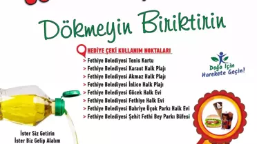Muğla yerel haberi | Fethiye Belediyesi'nden Çevre Dostu Uygulama