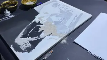 Macaristan'da cesedi yakılan yaşlı kadının külleriyle Yalova'da portresi yapıldı! Ressamdan 'sıra dışı bir deneyim' açıklaması...