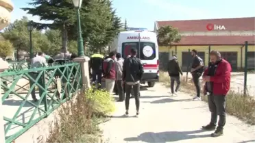 Eskişehir haber | Porsuk Çayı'nda boğulma tehlikesi geçiren şahıs, kalp masajıyla kurtarıldı