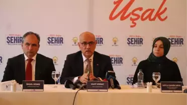 Uşak haberi: Tarım ve Orman Bakanı Vahit Kirişci, Uşak'ta konuştu Açıklaması