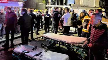 Patlama yaşanan maden ocağından dikkat çeken fotoğraf! Ekipler sedye ile bekliyor