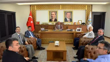 Rektör Köse, Başkan Kaplan'ı ziyaret etti