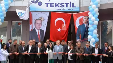 Vali Akbıyık, tekstil atölyesini hizmete açtı