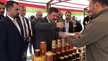 Iğdır haberi... Bu yıl 5'incisi düzenlenen Iğdır balı tanıtım günleri başladı