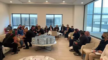 Genel Sekreter Kaya, tedavi gören yaralı işçileri ziyaret etti