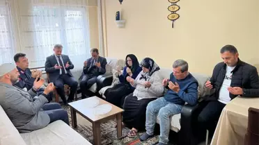 Bartın haber: Bartın Valisi Arslan'dan madencilerin ailelerine taziye ziyareti
