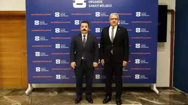 Başkan Küpeli Kaymakam Ustaoğlu'nu ve Başkan Muhammet Atik'i ağırladı