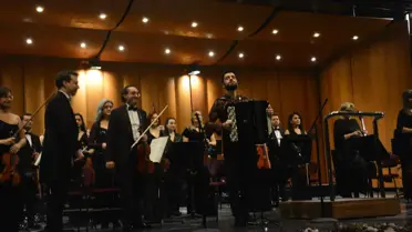 BBDSO akordiyon sanatçısı Pietro Roffi'yi ağırladı