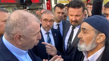 Zafer Partisi lideri Ümit Özdağ'a esnaf ziyaretinde şaşırtan tepki! 'Desteğinizi isteriz' dediği vatandaştan 'ucube' cevabını aldı