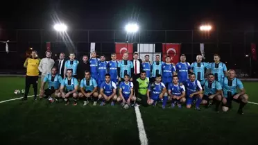 Bursa haberleri... Osmangazi Belediyesi birimler arası futbol turnuvası başladı