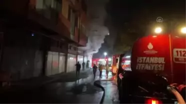 Son Dakika | Bayrampaşa'da sanayi sitesinde çıkan yangın söndürüldü