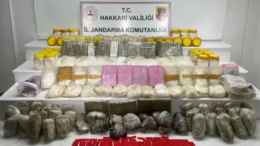 Hakkari 3. sayfa haberleri: Yüksekova'da 126 kilo uyuşturucu ele geçirildi