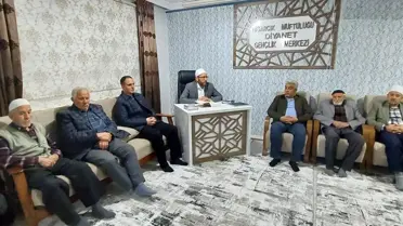 Kaymakam Tosun ve Başkan Çalışkan, Diyanet Gençlik Merkezinde