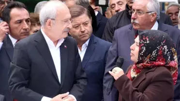 CHP lideri Kılıçdaroğlu'nun yanında ekonomiden dert yanan kadının ifadeleri sosyal medyayı salladı