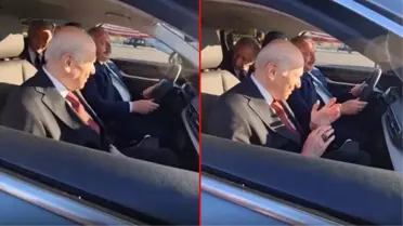 MHP lideri Bahçeli'nin Türkiye'nin ilk yerli otomobili TOGG'a dua ederek bindiği görüntü dikkat çekti