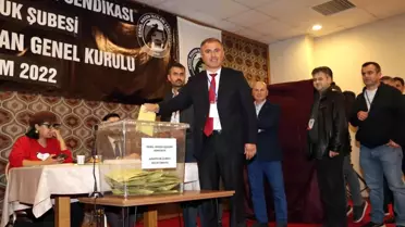 GMİS Armutçuk Şube Başkanlığı'na Şanver Turan seçildi