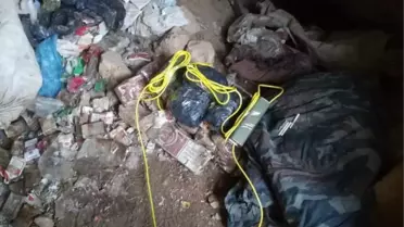 Şırnak'ta terör operasyonunda mühimmat ele geçirildi