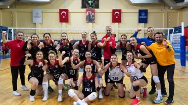 TVF Kadınlar 2. Ligi: Bilecik Belediye Spor Kadın Voleybol Takımı: 3 MFA Zonguldak DSİ: 1
