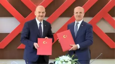 Bakan Soylu ve YÖK Başkanı Özvar, muhtarların eğitimine ilişkin protokol imzaladı