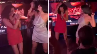 Kısmetse Olur'un gelin adayı Cansel Çördük sahneye atlayıp şarkıcının kafasında bardak parçaladı