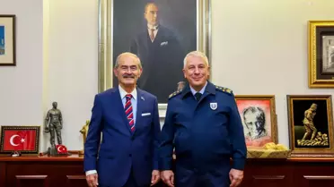 Orgeneral Kadıoğlu'ndan Yılmaz Büyükerşen'e Ziyaret