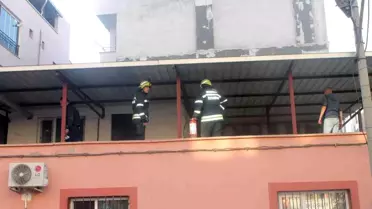 Sağlık ocağında çıkan yangın korkuttu