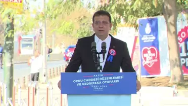 Ekrem İmamoğlu: İstanbul'u Dünyanın En Güzel Üç Megapolünden Biri Haline Getireceğiz