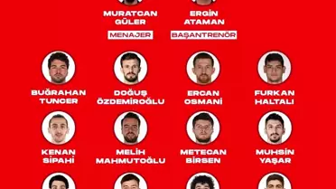 Millilerin aday kadrosu belli oldu