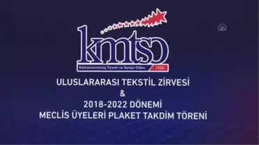 KAHRAMANMARAŞ - 6. Uluslararası Tekstil Zirvesi yapıldı