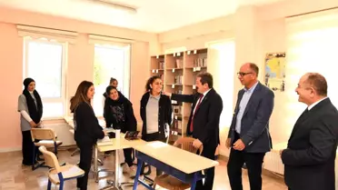 Vali Tavlı, Ermaş Mermer'i ziyaret etti