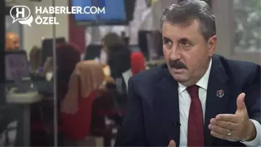 BBP lideri Destici, AK Parti-HDP görüşmesini yorumladı: Daha önce de HDP ile görüşmeler gerçekleştirildi, şu andaki durum yadırganmıyor