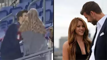 Futbola veda eden Pique'yi, uğruna Shakira'yı terk ettiği genç sevgilisi Clara Chia teselli etti