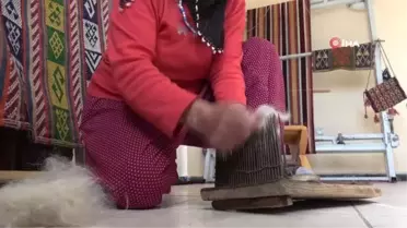 Tunceli'nin kültürel eserlerinden 'cacim', 76 yaşındaki Zerican ninenin elinde hayat buluyor