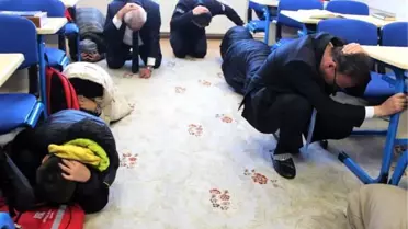 Bilecik'te deprem tatbikatı yapıldı