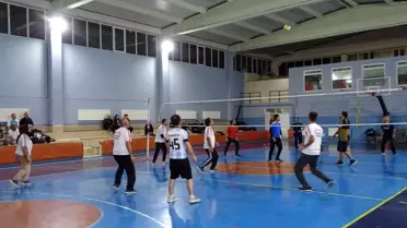 Hisarcık'ta Öğretmenler Günü voleybol turnuvası