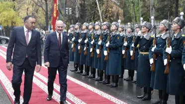 İçişleri Bakanı Soylu, Kırgız mevkidaşı Niyazbekov ile görüştü