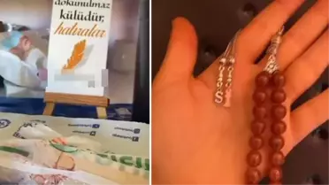 Akılalmaz hediye! Kanını damarından çekip sevgilisine tespih yaptırdı