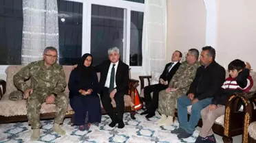 Vali Doğan: 'Her zaman şehit ailelerimizin yanındayız'